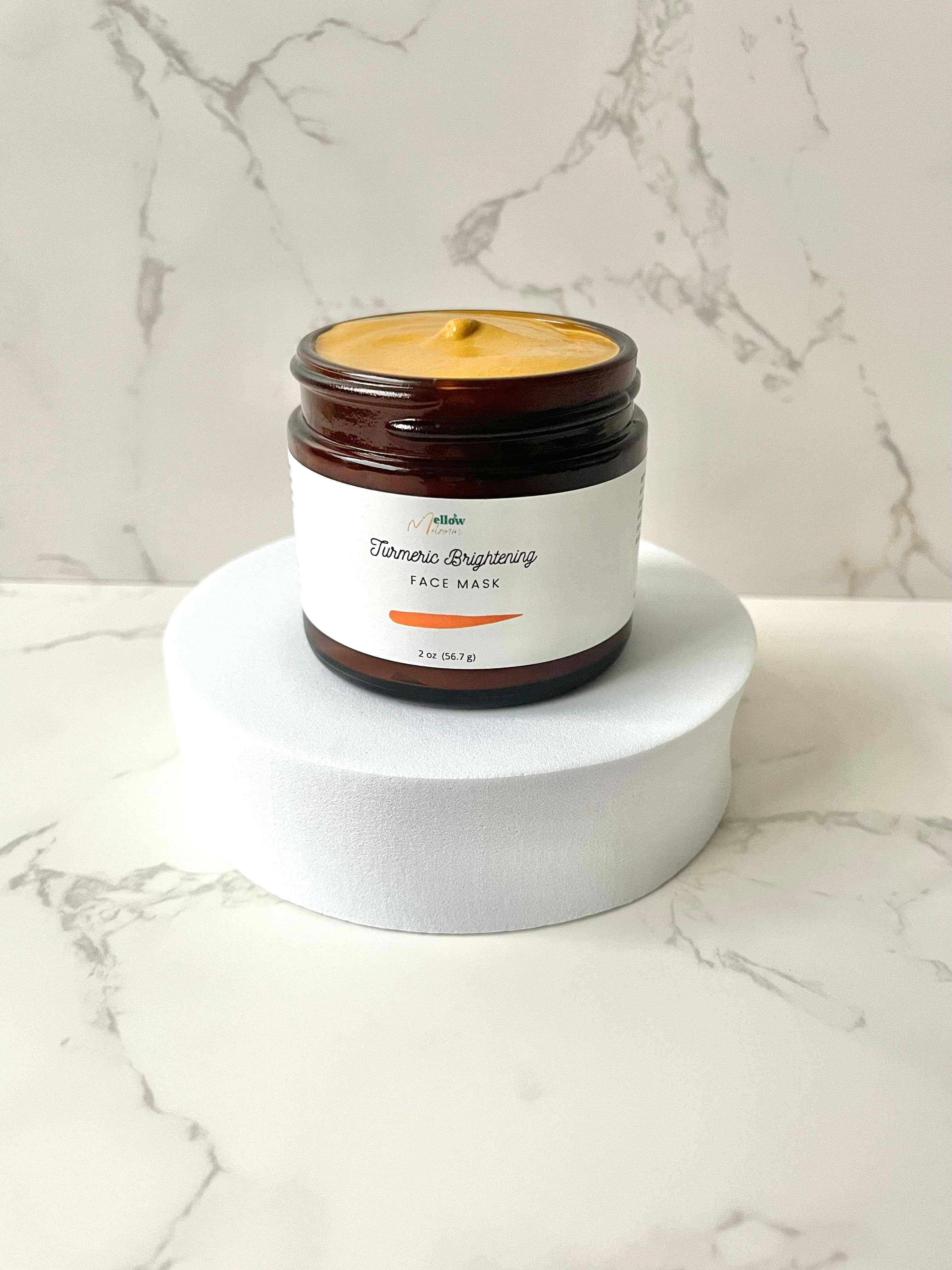 Mascarilla facial iluminadora con cúrcuma y miel de manuka